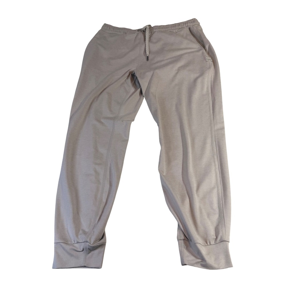Vuori Performance Jogger S Gray DreamKnit Drawstring Athletic Pants